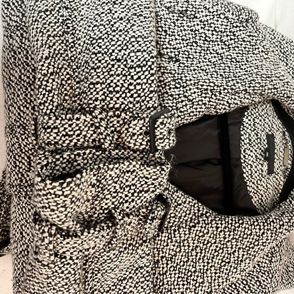 EUC Women’s Worthington Dress coat in medium black and white. #66 - Picture 5 of 5